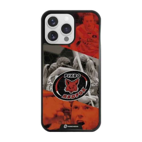 Phonecases3D iPhone 16 Pro Max Pixbo IBK -3D suojakuori, musta