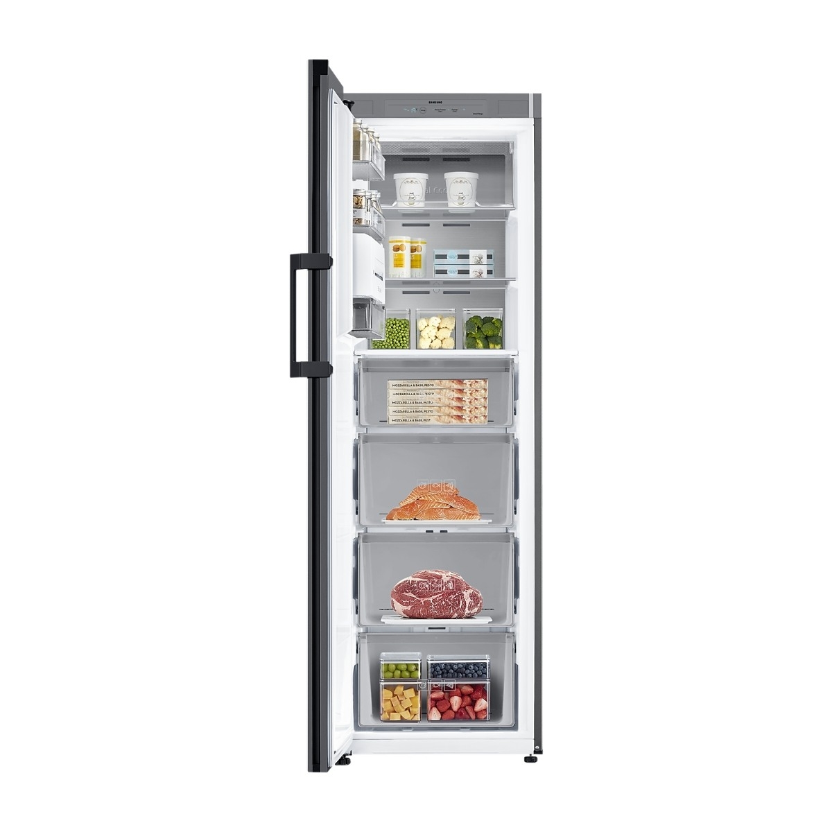 Samsung Bespoke RZ32B76C6AP/EF fryser, Clean White billede 7