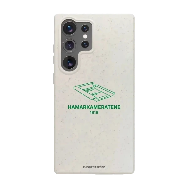 Phonecases3D Samsung Galaxy S25 Ultra HamKam kompostoituva suojakuori, valkoinen