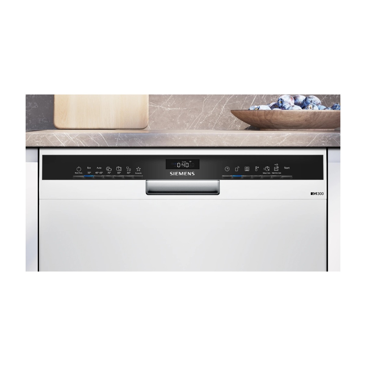 Siemens iQ300 SN43EW27CE opvaskemaskine billede 7