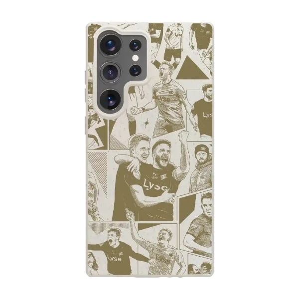 Phonecases3D Samsung Galaxy S25 Ultra Viking FK kompostoituva suojakuori, valkoinen