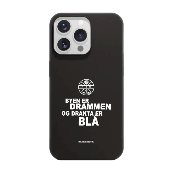 Phonecases3D iPhone 13 Pro Strømsgodset kompostoituva suojakuori, musta