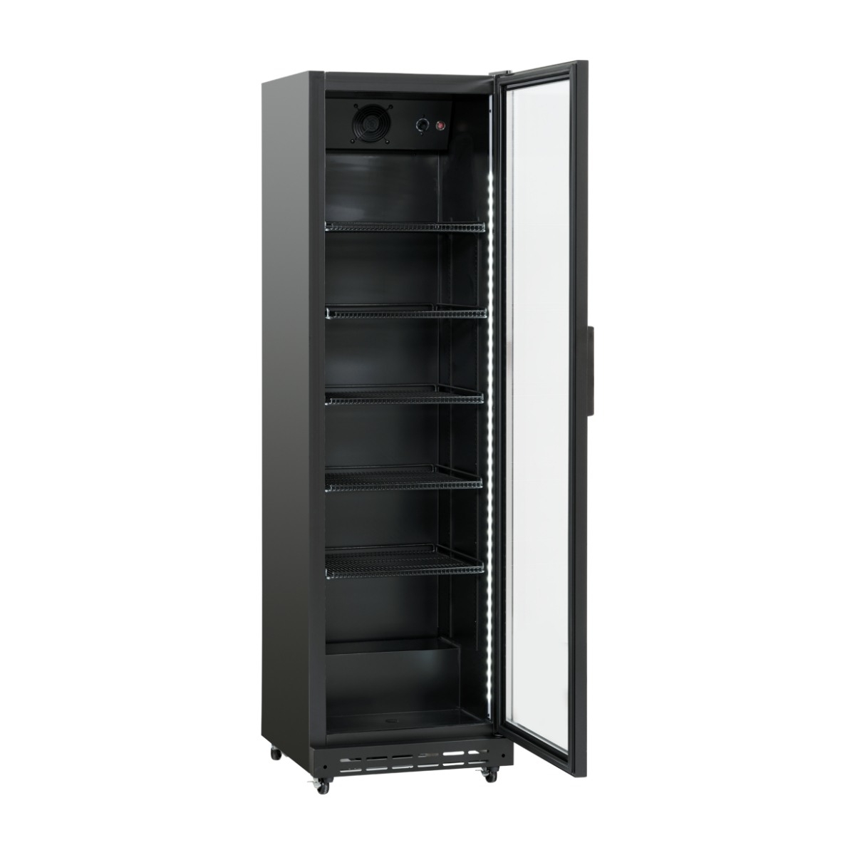 Scancool SD 430 BE displaykøleskab billede 4