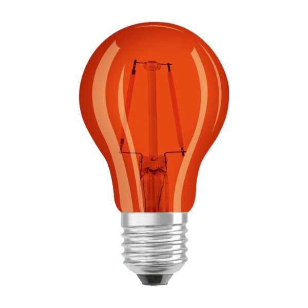 Osram E27/15W LED-pære Deco, orange