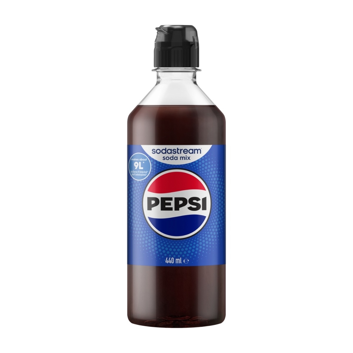 SodaStream Pepsi smakssirup, 440 ml