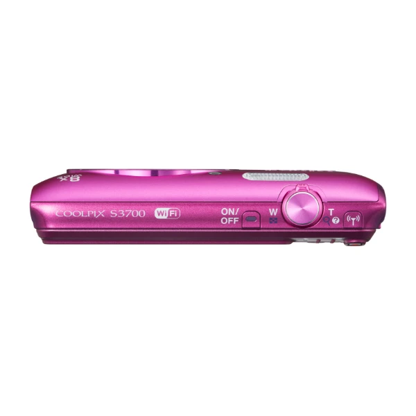 NIKON COOLPIX S3700 PINK DIG. KAMERA - POWER.dk