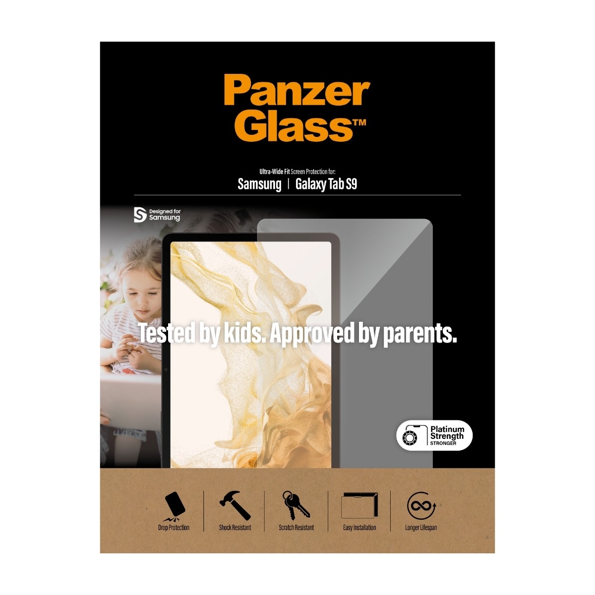 PanzerGlass Samsung Galaxy Tab S9 skjermbeskytter