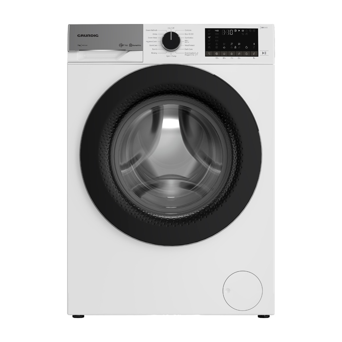 Grundig GR5500 GWP5741W vaskemaskine billede 1