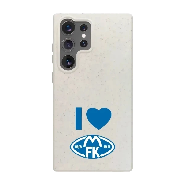 Phonecases3D Samsung Galaxy S25 Ultra Molde FK kompostoituva suojakuori, valkoinen