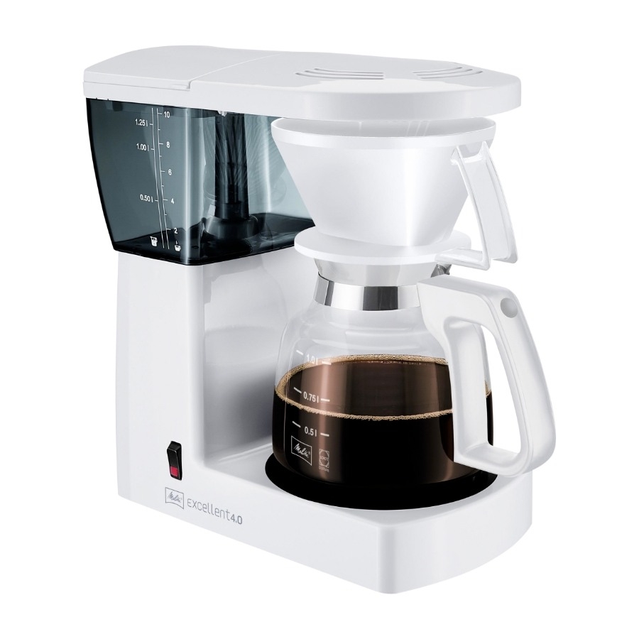 Melitta Excellent 4.0 hvid - Kaffemaskine billede 4