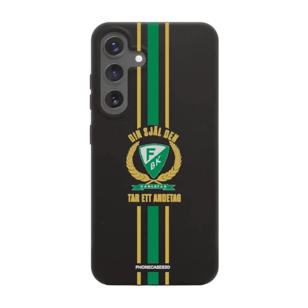 Phonecases3D Samsung Galaxy S25+ Färjestad BK kompostoituva suojakuori, musta