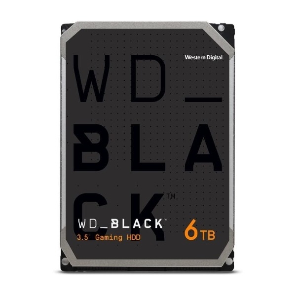 Wd Black 6tb 3.5" 7200r/min Sata Harddisk