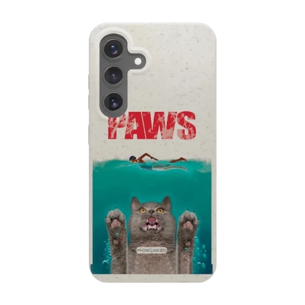 Phonecases3D Samsung Galaxy S25 Joseph Tate kompostoituva suojakuori, valkoinen