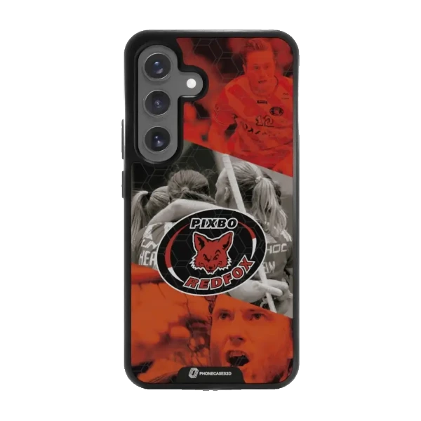 Phonecases3D Samsung Galaxy S25 Pixbo IBK -3D suojakuori, musta
