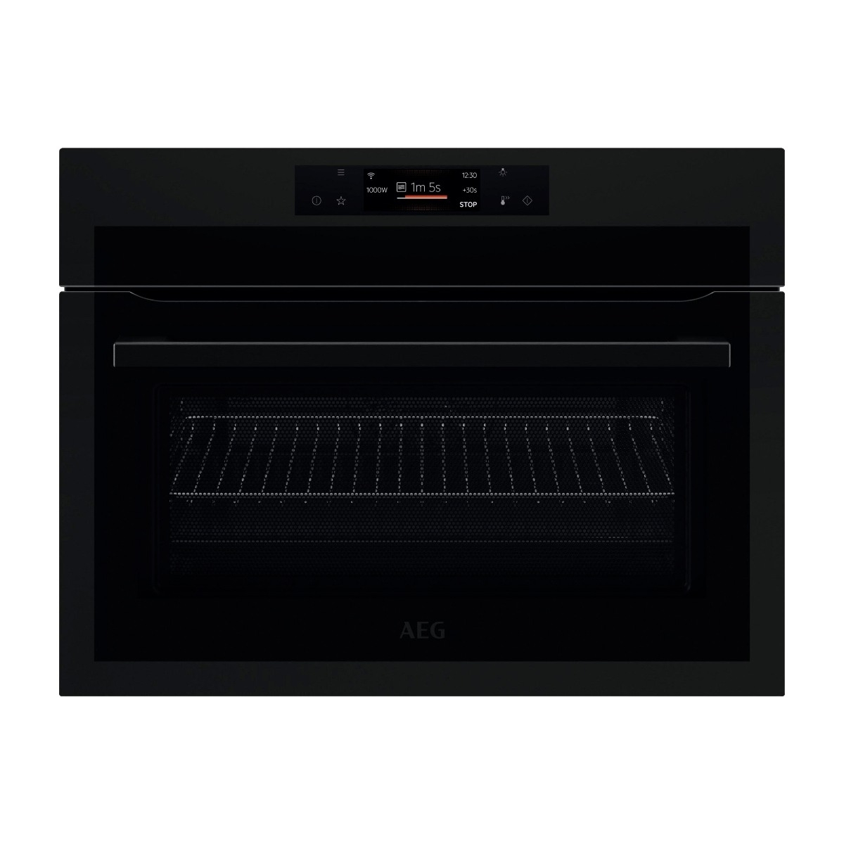 AEG 8000-serien BFB8000QT kompaktovn, mat sort billede 1