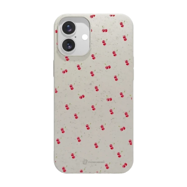 Phonecases3D iPhone 16 Plus Martine Halvorsen kompostoituva suojakuori, valkoinen