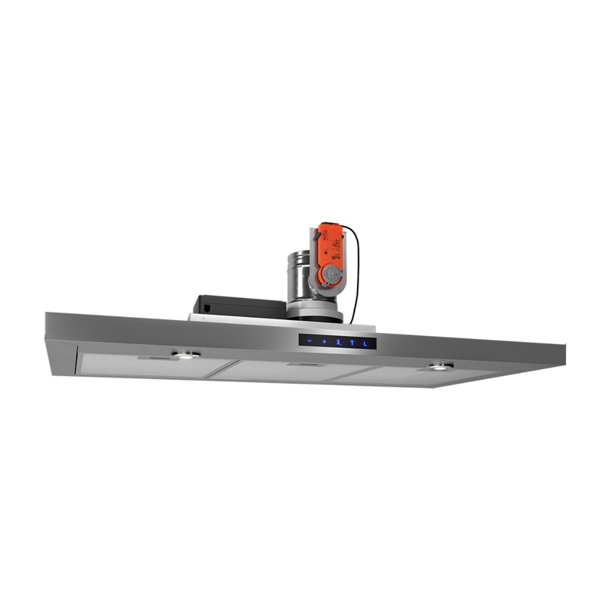 Thermex Harwich II CVV emhætte, 90 cm stål billede 3