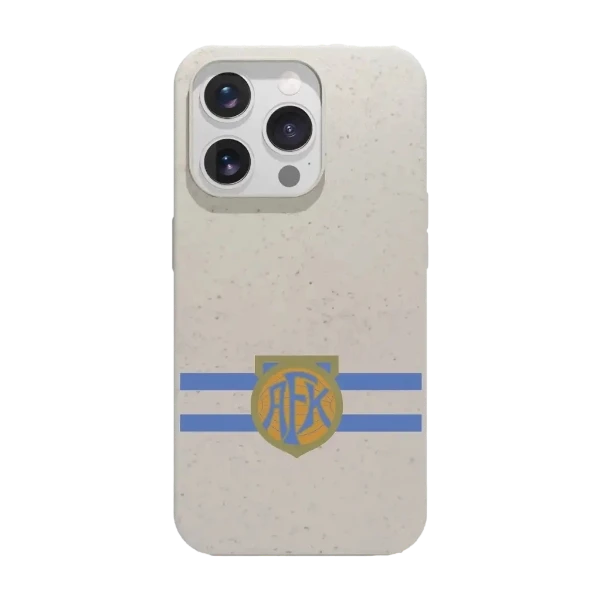 Phonecases3D iPhone 16 Pro Aalesunds FK kompostoituva suojakuori, valkoinen