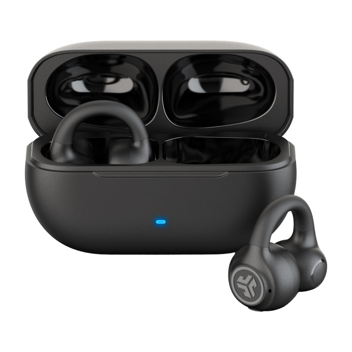 JLab Flex Open True Wireless, svart