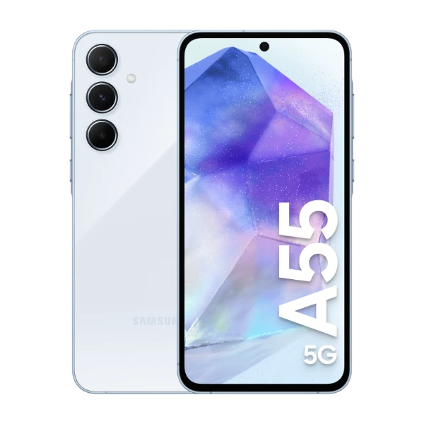 Samsung Galaxy A55 5G 128 GB, Awesome Iceblue