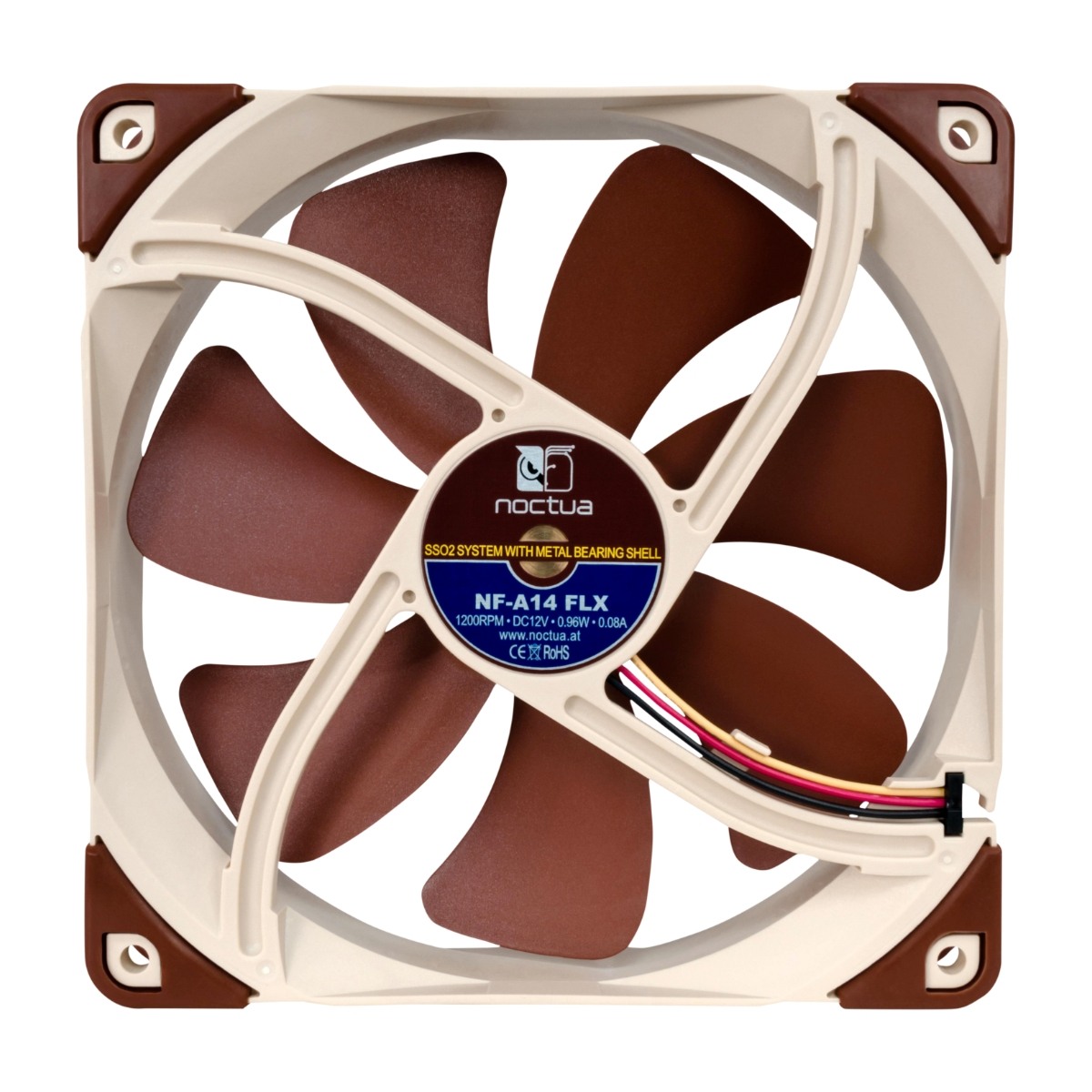 Noctua NF-A14-Flx 140 mm vifte