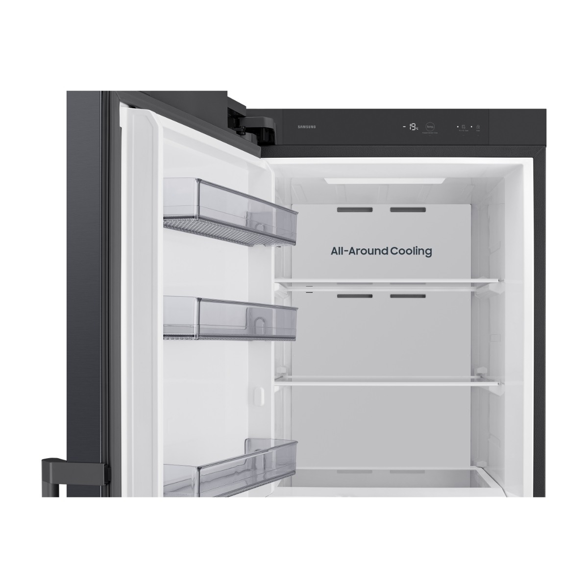 Samsung RZ40H32PEFEF fryseskab, Gentle Black billede 5