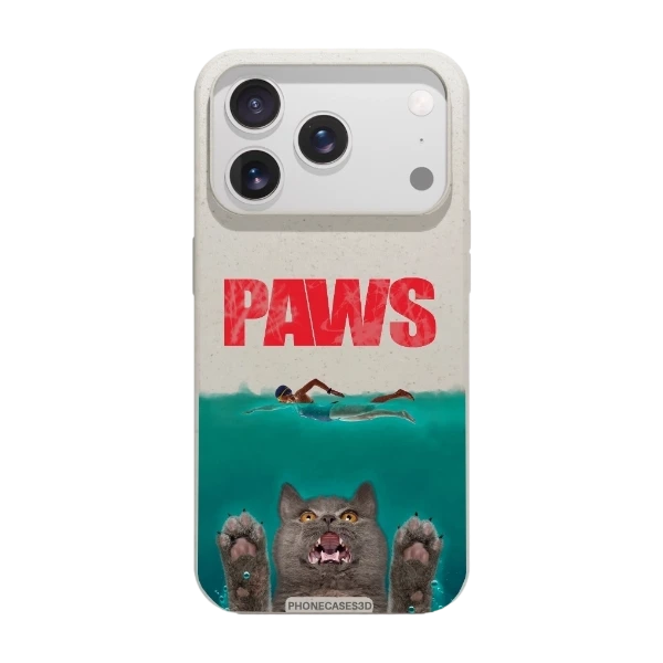 Phonecases3D iPhone 17 Pro Max Joseph Tate kompostoituva suojakuori, valkoinen