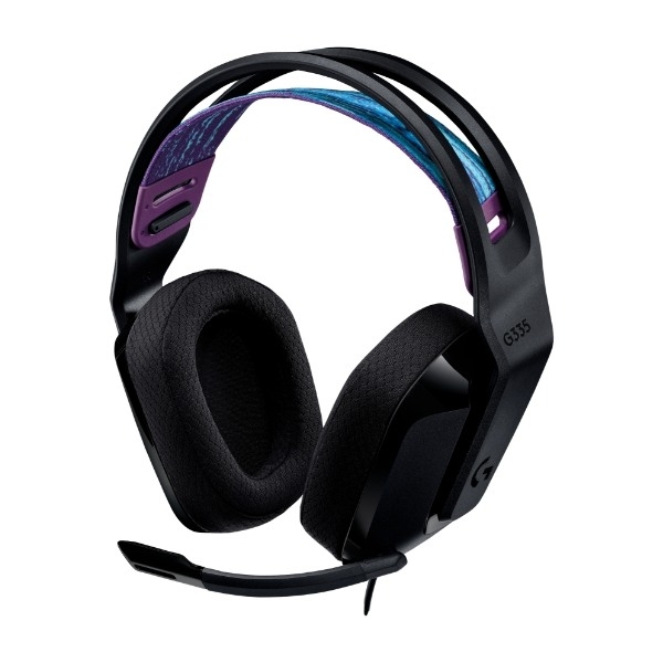 Logitech G335 gamingheadset, svart (Returnert innen 60 dager - Produktet er i orden)