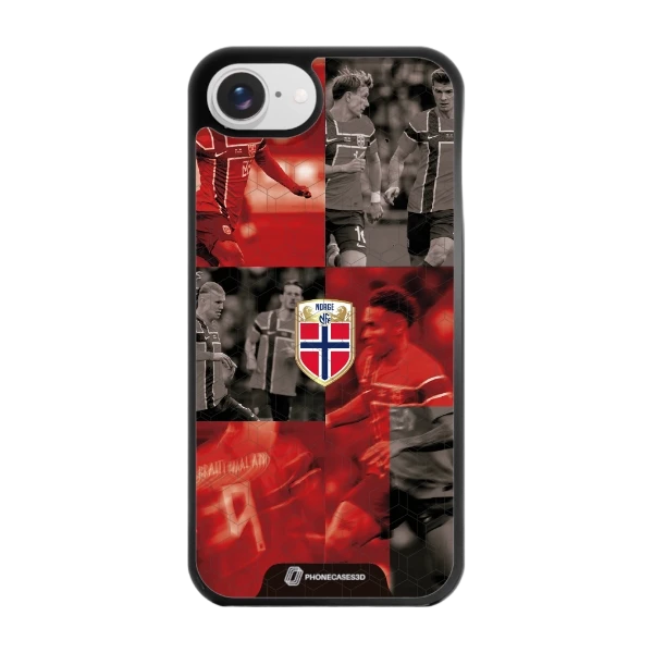 Phonecases3D iPhone 17e/16e Norges Fotballforbund -3D suojakuori