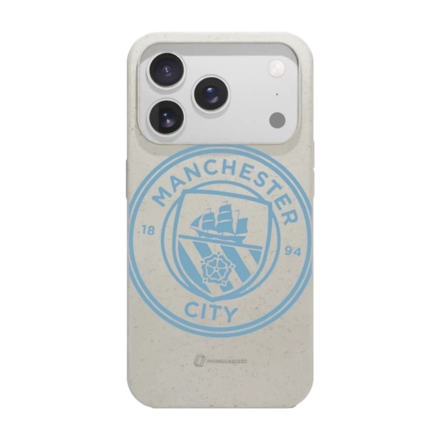 Phonecases3D iPhone 17 Pro Man City skal tillverkat med Fibriva™