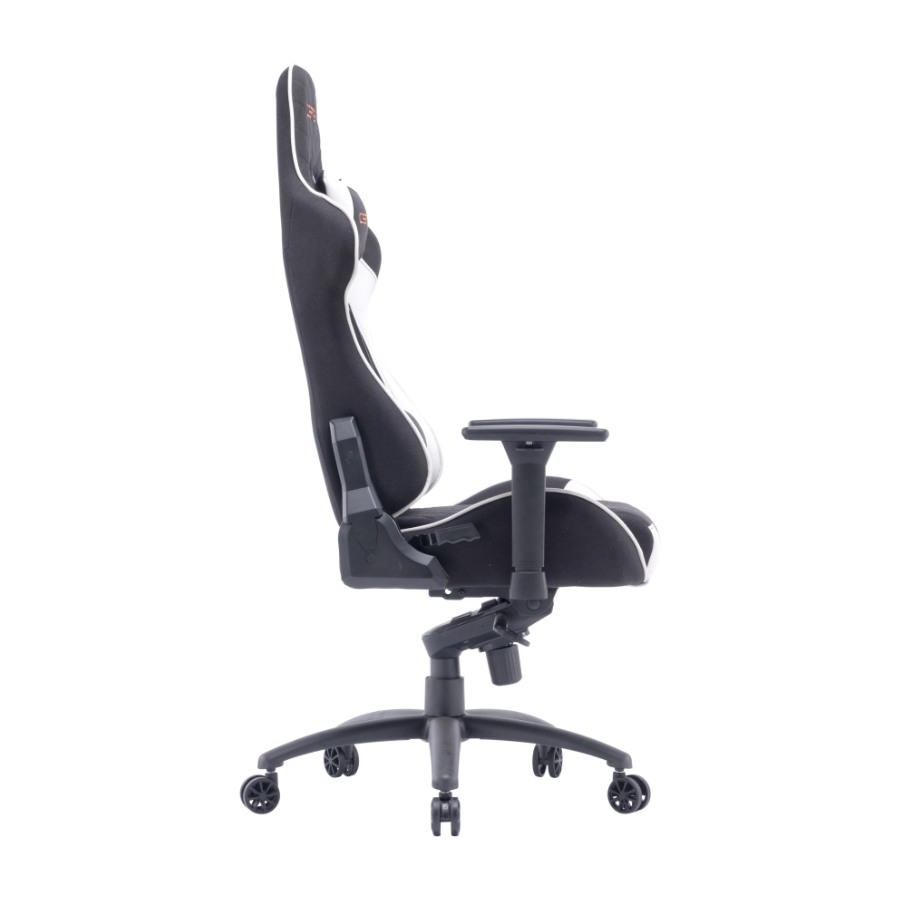 CEPTER ROGUE FABRIC GAMING CHAIR BLACK & WHITE CEPTER