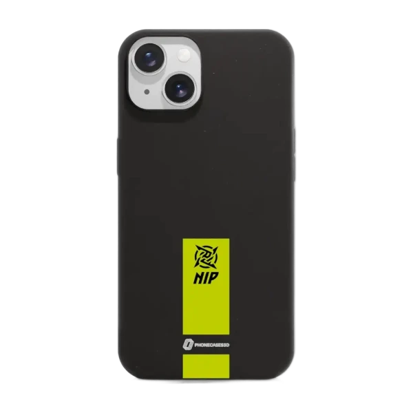 Phonecases3D iPhone 14 Ninjas in Pyjamas kompostoituva suojakuori, musta