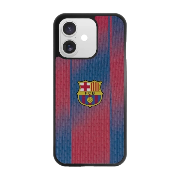 Phonecases3D iPhone 17 FC Barcelona -3D suojakuori, musta
