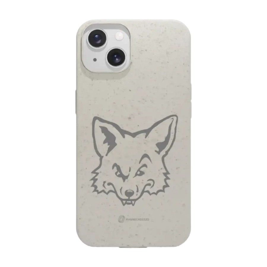 Phonecases3D iPhone 13 Pixbo IBK cover lavet med Fibriva™, hvid - POWER.dk