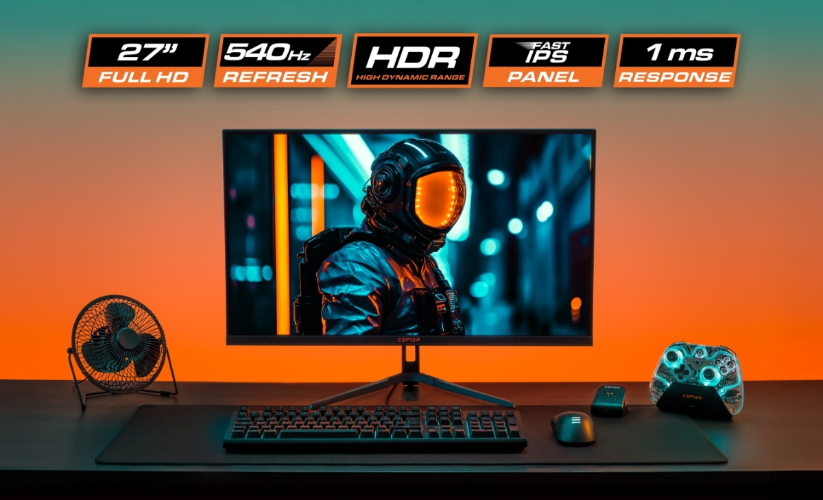 Cepter E-Sport Pro 540 Hz.