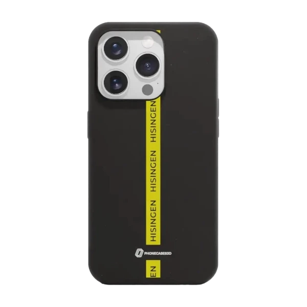 Phonecases3D iPhone 16 Pro BK Häcken kompostoituva suojakuori, musta
