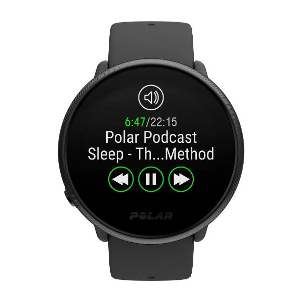 Polar Ignite urheilukello, musta/Helmi s/l