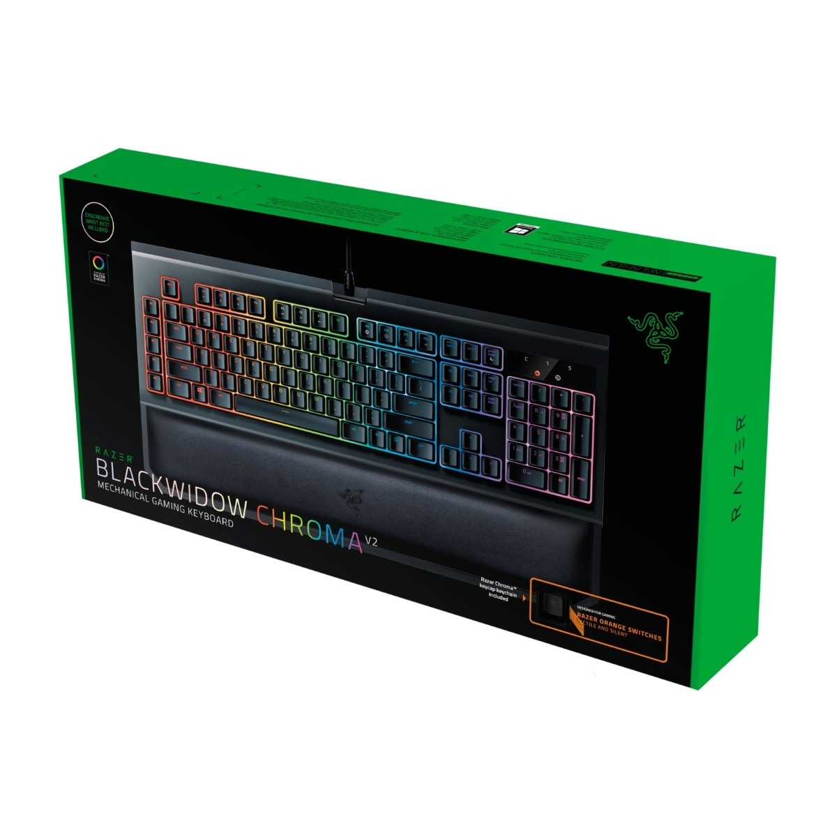 RAZER BLACKWIDOW CHROMA V2 ORANGE SWITCH Power.no RAZER BLACKWIDOW CHROMA V2 ORANGE SWITCH Power.no
