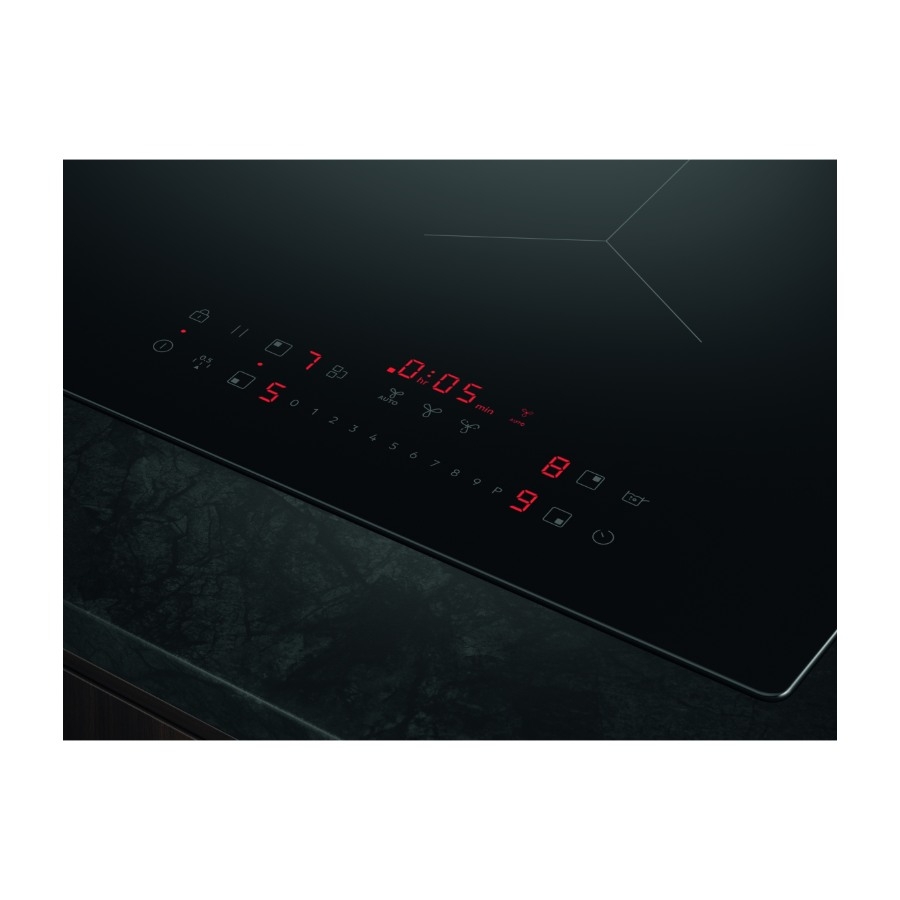 AEG 6000-serien TT8PCB00CB induktionskogeplade med emhætte billede 8