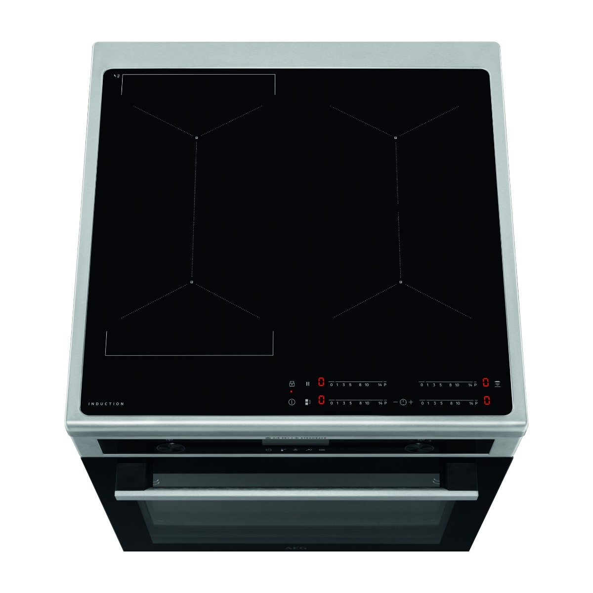 AEG 6000-serien CIB6694APX induktionskomfur billede 7