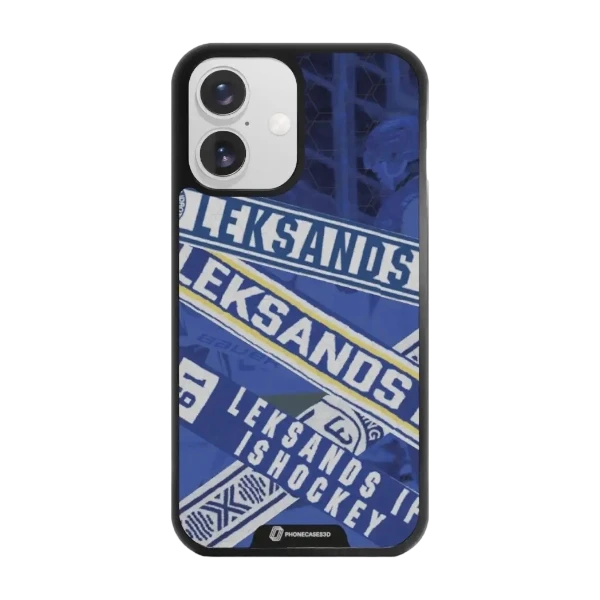 Phonecases3D iPhone 16 Leksands IF -3D suojakuori, musta