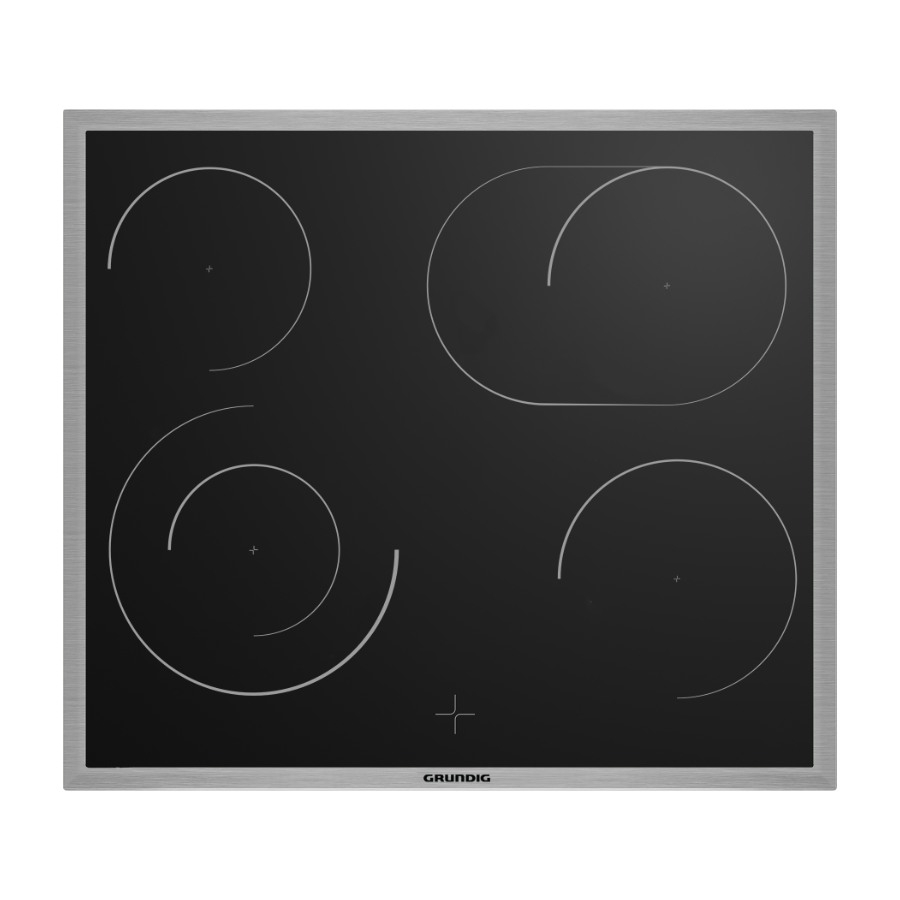 GRUNDIG GEHM19310B INTEGRERET OVN OG KERAMISK KOGEPLADE billede 9