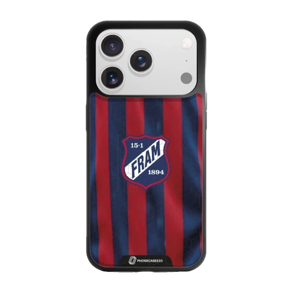 Phonecases3D iPhone 17 Pro Max IF Fram Larvik -3D suojakuori, musta