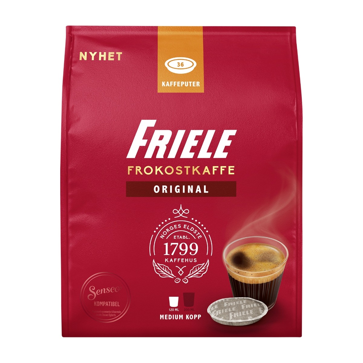 Senseo Friele Frokost 36stk