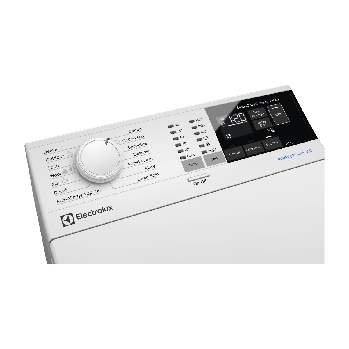 Electrolux EW6T5226C5 Topbetjent vaskemaskine billede 7