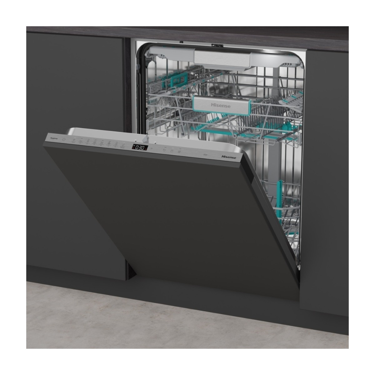 Hisense HDV9673XXL integreret opvaskemaskine billede 7