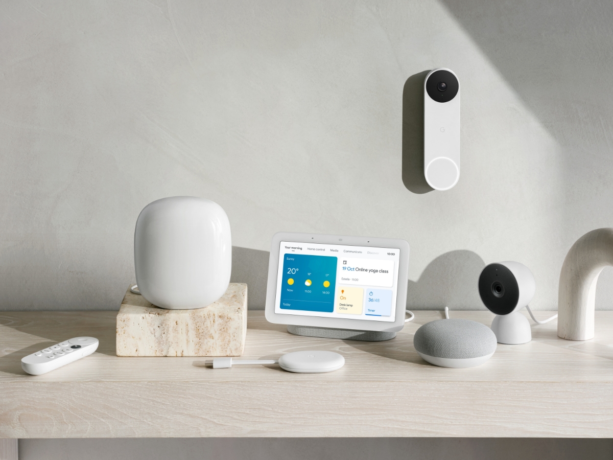 Google Nest WiFi Pro meshrouter (3pak) Power.dk