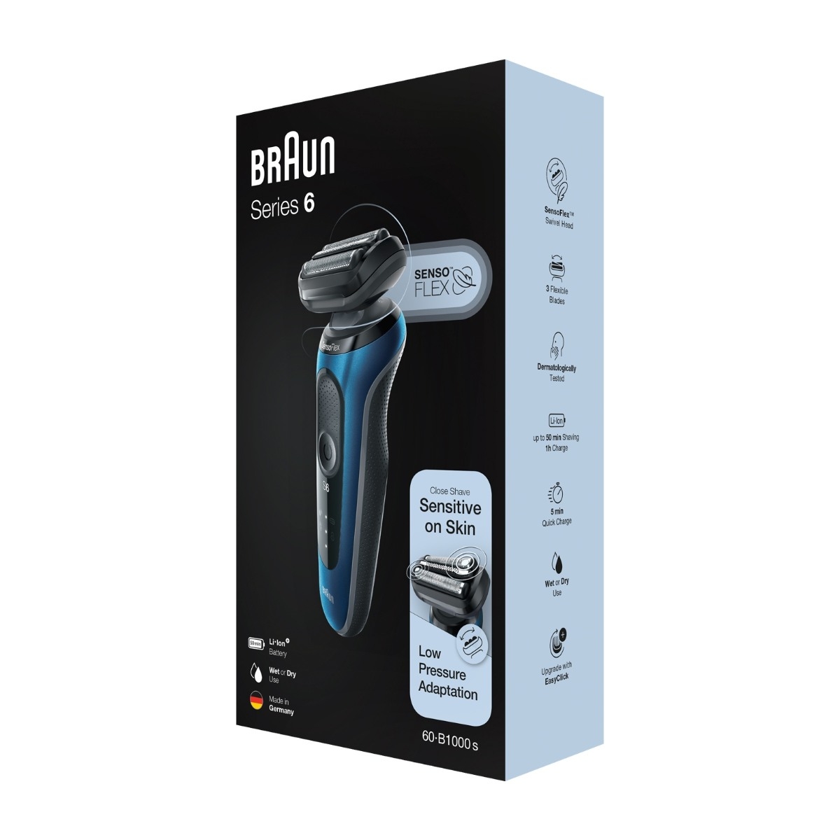 BRAUN SERIES 6 BARBERMASKIN 60 B1000S Power.no BRAUN SERIES 6 BARBERMASKIN 60 B1000S Power.no