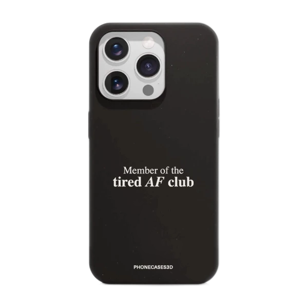 Phonecases3D iPhone 15 Pro Marit Bakkli kompostoituva suojakuori, musta