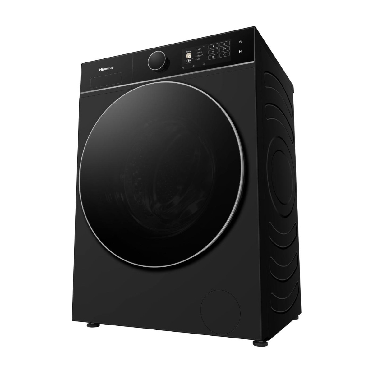 Hisense WD5I1245BBR kombineret vaskemaskine/tørretumbler billede 7